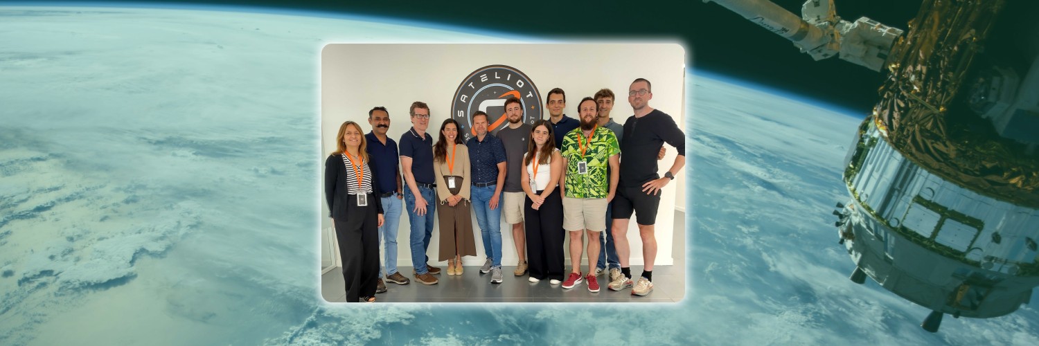Surfact and Sateliot teams together during satellite IoT tracker testing